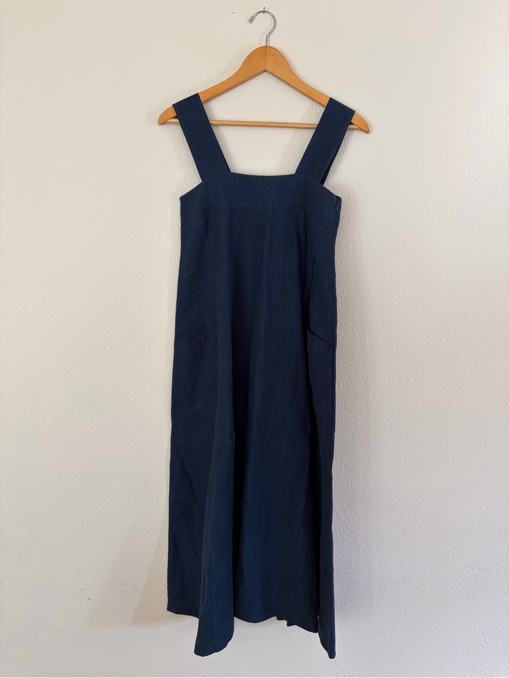100% Linen Midi Dress